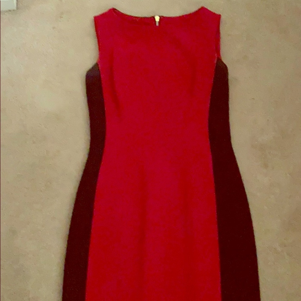 Cache color block dress